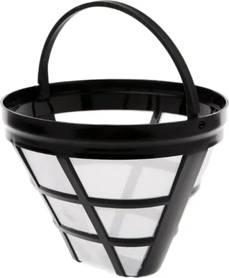 Produktbild von Filter Kaffeefilter Größe 4, Wiederverwendbarer Kaffeefilter Kegelförmig, 8-12 Tassen Kaffeefilter Mehrwegfilter, Waschbarer Kaffeetropfer, Papierloser Kaffeefilter zur manuellen Zubereitung