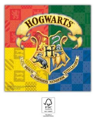 Immagine prodotto di tovaglioli "Harry Potter" 20pz/33x33cm