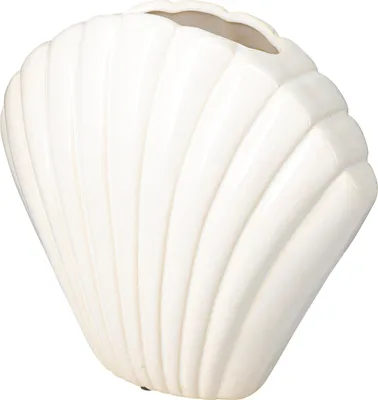 Zdjęcie produktu dla Wazon dekoracyjny w kształcie muszli, 22 cm