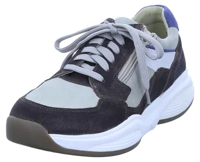 Obrázok produktu pre Xsensible SWX14 šnurovacia obuv, pánska, koža/textil, hnedá, pohodlná obuv - pánske tenisky / šnurovacia obuv, hnedá, koža/textil 