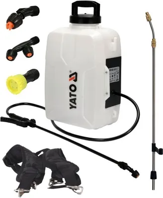 Produktbild von Yato YT-86211, Rucksack-Gartenspritzer, 12 l, Weiß, 0,74 m/s², Draußen, 60 dB