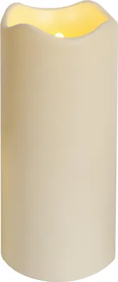 Produktbild von Best Season LED-Kerze aus Kunststoff Lichtsensor, ca.23 x 10 cm, Batterie, 068-25