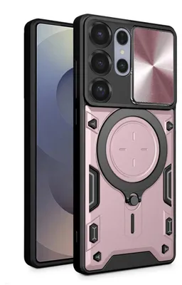 Produktbild von Techsuit CamGuard Pro Back Cover Hülle für Samsung Galaxy S25 Ultra - Roségold