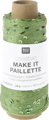 Produktbild von Rico - Creative Make It Paillette 0002 grün