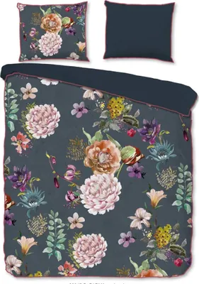 Produktbild von Descanso Bettwäsche-Set PARMA 200x200/220 cm Anthrazit
