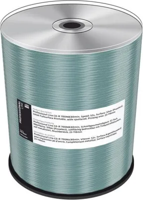 Produktbild von MediaRange MRPL502, 52x, CD-R, 120 mm, 700 MB, Tortenschachtel, 100 Stück(e)