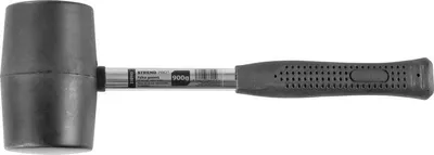 Produktbild von Hammer Strend Pro HM213 900 g, Gummihammer, BlackHead, Metallgriff, Stiellänge 345mm