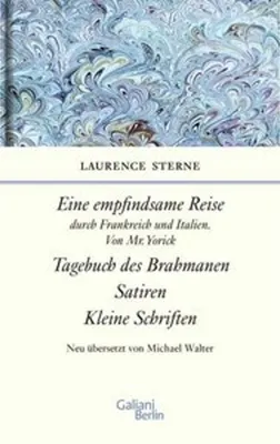 Zdjęcie produktu dla Empfindsame Reise, Tagebuch des Brahmanen, Satiren, kleine Schriften