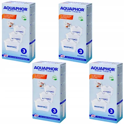 Obrázok produktu pre Filtračné kazety Aquaphor Maxfor+, 12 kusov.