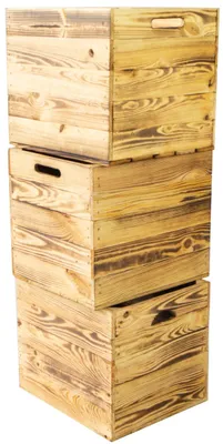 Immagine prodotto di Solidchoice - Set di 3 scatole di legno per scaffali Kallax