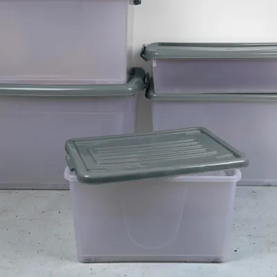 Produktbild von 50-Liter-Aufbewahrungsbox aus Kunststoff