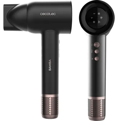 Produktbild von Fön Cecotec BAMBA IONICARE ROCKSTAR NANO IONTECH Schwarz 1600 W