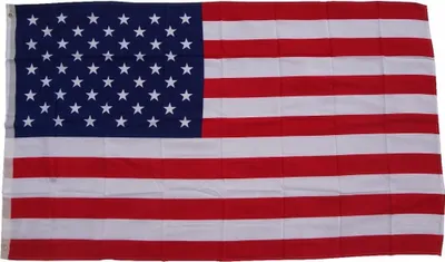 Obrázok produktu pre Vlajka USA / Amerika 90 x 150 cm vlajka s 2 očkami 100g/m² hmotnosť tkaniny vztýčená vlajka