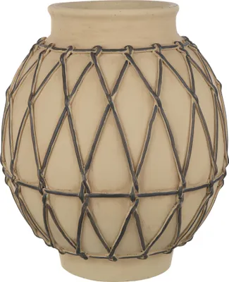 Produktbild von J-Line Übertopf Berber Zement Beige Large