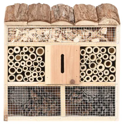 Immagine prodotto di Casetta per Insetti 30x10x30 cm in Legno di Abete