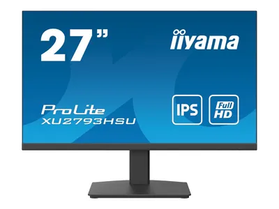 Zdjęcie produktu dla iiyama ProLite XU2793HSU-B4, 68,6 cm (27"), 1920 x 1080 px, Full HD, LED, 4 ms, Czarny