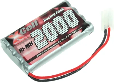 Image de X-Cell RC Pack 9,6V 2000mAH batterie avec connecteur Tamiya