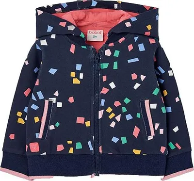 Produktbild von Boboli Fleece Printed Jacke Blau 8 Years Junge Blau 8 Years