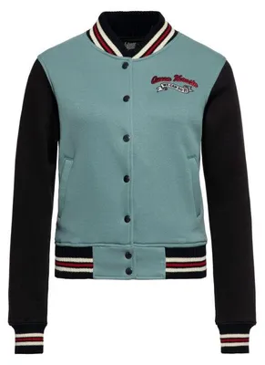 Produktbild von Queen Kerosin College Jacke - We Can Do It Türkis S