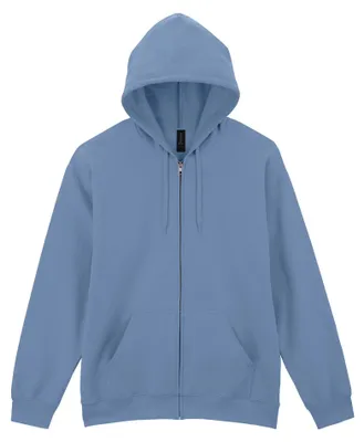 Produktbild von Gildan - "Softstyle" Hoodie mit durchgehendem Reißverschluss für Herren FK2801 (L) (Stein Blau)