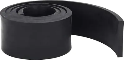 Produktbild von vidaXL Gummileiste für Schneepflug Schwarz 150x10x1 cm