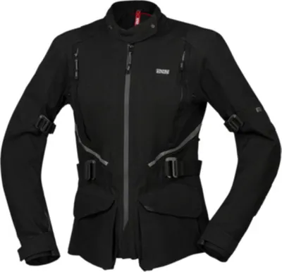 Produktbild von IXS Tourster-STX 1.0 wasserdichte Damen Motorrad Textiljacke, schwarz, 2XL