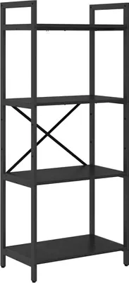 Zdjęcie produktu dla Półka na książki Czarny Dąb 56 x 34 x 133,5 cm