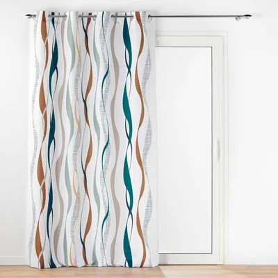 Image de Rideau à Oeillets 140 x 260 cm Lisana - Polyester Imprimé