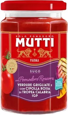 Produktbild von Soße mit gegrilltem Gemüse Sugo Semplice con Verdure Grigliate 280g - Mutti