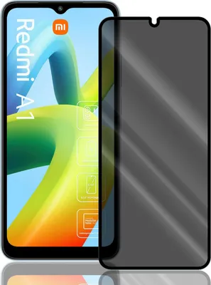 Produktbild von Anti Spy Panzer Folie für Xiaomi Redmi A1 Privacy Displayschutzfolie Sichtschutz Glasfolie Schutzglas