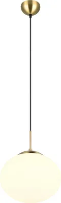 Immagine prodotto di Lampada a sospensione FOMENTO oro-bianca 1xE27x15W in vetro, dimensioni: 150x30x30 cm, IP20, Trio