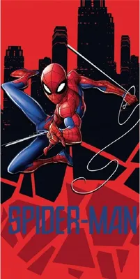 Immagine prodotto di Telo da bagno Spiderman 140x70 cm Telo da spiaggia di alta qualità e resistenza