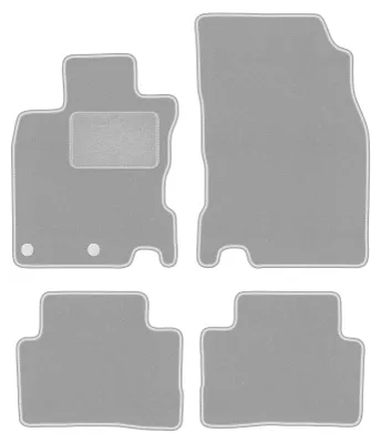 Immagine prodotto di Tappetini in velluto Grigio per Nissan Qashqai II J11 2013- Set 4 pezzi