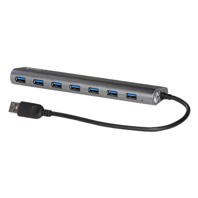Produktbild von D I-Tec Usb 3.0 7-Port Hub Alu.