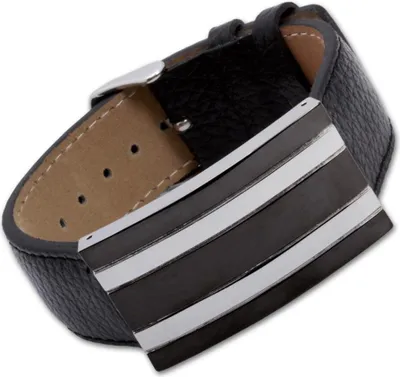 Produktbild von Lederarmband verstellbar 16-20cm LB0070