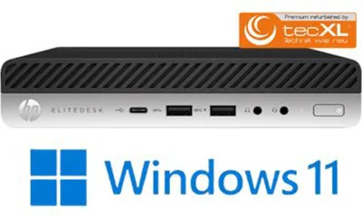 Obrázok produktu pre tecXL - Technik wie neu HP EliteDesk 800 G4 MP i5-8500T/16GB/512GBSSD W11P