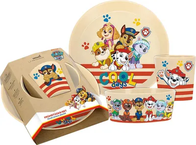 Immagine prodotto di KOZIOL stoviglie per bambini Paw Patrol sabbia 3 pezzi