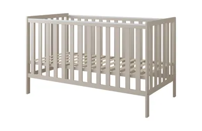 Produktbild von ZEE BAMBI Kaschmir Babybett 140x70 cm Klassisches Gitterbett 3-Fach Weil Schlaf wichtig ist