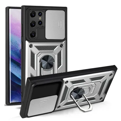 Produktbild von Handyhülle Für Samsung S22 Ultra Handy Tasche Hülle Outdoor Case Silikon Bumper