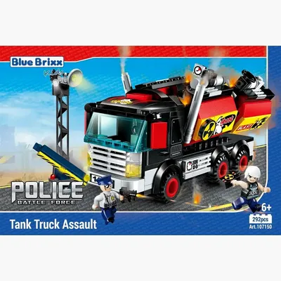 Produktbild von Blue Brixx 107150 Tankwagen-Überfall