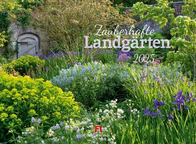Produktbild von Ackermann Kunstverlag: Zauberhafte Landgärten Kalender 2025