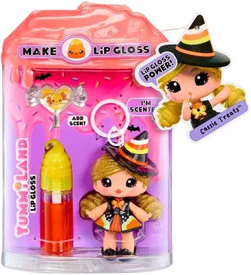 Obrázok produktu pre Lesk na pery Halloween Hračky Yummiland – Sada detského líčenia