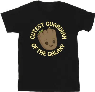 Produktbild von Marvel - "I Am Groot Cutest Guardian" T-Shirt für Herren BI38794 (XXL) (Schwarz)