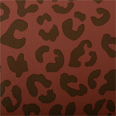 Produktbild von Happy Meterware Leo Kunstleder Leo Braun Oliv von Cherry Picking by Swafing