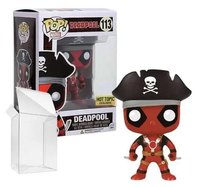 Produktbild von Funko Pop! Marvel: Deadpool #113 Hot Topic Exclusive