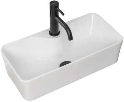 Produktbild von Nowoczesna Umywalka Nablatowa MERY z Ceramiki Sanitarnej - Model REA-U0699