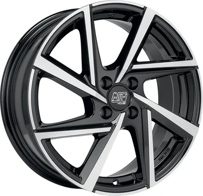 Produktbild von Alufelge Msw Msw 80-4 6X15 4X98 Et 35 Gloss Black Full Polished