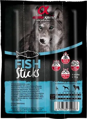 Image de Alpha Spirit 8437013576925, Snacks, Hund, Adulte, Fisch, 40 g