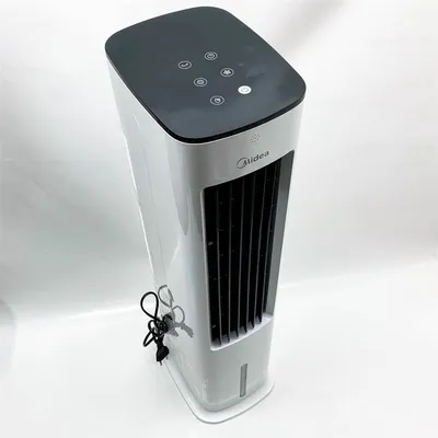 Produktbild von Midea AC100-20AR, Haushaltsturmventilator, Schwarz, Weiß, Flur, 64 dB, 330 m³/h, Berührung
