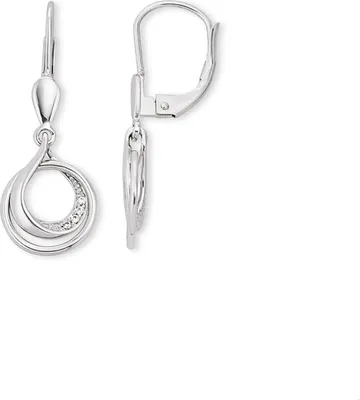 Produktbild von Orolino Ohrringe Gold 585 mit 6x Brillant zus. 0,03ct.